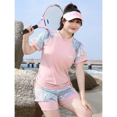 Đồ bơi thể thao nữ cỡ lớn, thiết kế rộng rãi bảo thủ, giảm giá 22% - chỉ 167.035đ