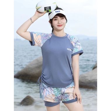 Đồ bơi thể thao nữ cỡ lớn, thiết kế rộng rãi bảo thủ, giảm giá 22% - chỉ 167.035đ