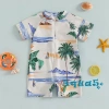 Đồ bơi trẻ em Aqua Toddler hình cá mập tay ngắn, cổ đứng, dây kéo, chống nắng - Giá ưu đãi 128k 7