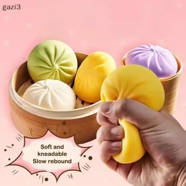 Đồ chơi bánh bao khổng lồ giảm lo âu nhồi bông mềm bóp bột 55.110 VND 7 Đồ chơi bánh bao khổng lồ giảm lo âu nhồi bông mềm bóp bột 55.110 VND 7
