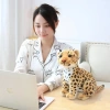 Đồ chơi bông SHANLIN Snow Leopard & Cheetah báo tuyết, sư tử cho bé gái 134.420 VND 5
