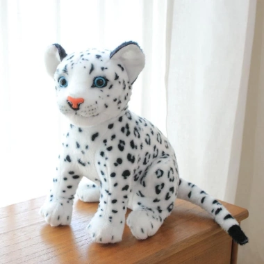 Đồ chơi bông SHANLIN Snow Leopard & Cheetah báo tuyết, sư tử cho bé gái 134.420 VND 7