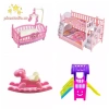 Đồ chơi Búp bê DIY PICESTADIO Rocking Horse Giường trượt Nhà nội thất thu nhỏ cho bé gái Giá ưu đãi 25.410₫