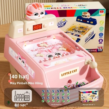 Đồ chơi giáo dục Pinball điện tử 3-6 tuổi - Âm thanh ánh sáng, tương tác cha mẹ, giá ưu đãi 544.600₫