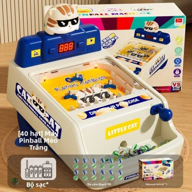 Đồ chơi giáo dục Pinball điện tử 3-6 tuổi - Âm thanh ánh sáng, tương tác cha mẹ, giá ưu đãi 544.600₫