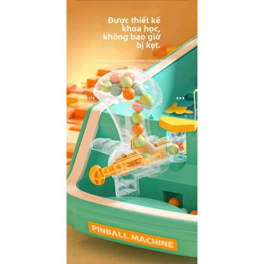 Đồ chơi giáo dục Pinball điện tử 3-6 tuổi - Âm thanh ánh sáng, tương tác cha mẹ, giá ưu đãi 544.600₫