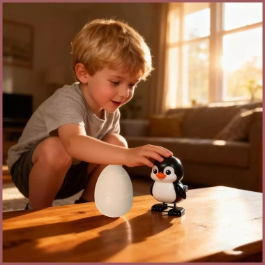 Đồ chơi Gió Lên Nhảy Múa Hình Trứng Tương Tác Dễ Thương – Nhảy Hopping Vui Nhộn Cho Trẻ Em & Gia Đình 7