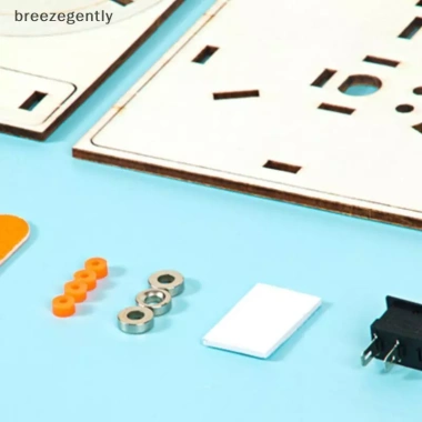 Đồ chơi khoa học DIY Máy làm xoắn nước gỗ - Bộ xếp hình sáng tạo cho trẻ em BNG