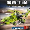 Đồ chơi lắp ráp 8 trong 1: Xe máy xúc, xe ủi, xe nâng, cần cẩu – Giá chỉ 548.652₫, giảm tới 18%