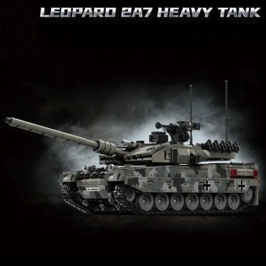 Đồ chơi lắp ráp Leopard 2A7 - Mô hình xe tăng quân sự giáo dục cho bé trai, giá ưu đãi 387k 10 Đồ chơi lắp ráp Leopard 2A7 - Mô hình xe tăng quân sự giáo dục cho bé trai, giá ưu đãi 387k 10