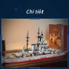 Đồ chơi lắp ráp tàu chiến đạn đạo mô phỏng - tàu khu trục, rèn tư duy, giảm giá 490.000 VND 5