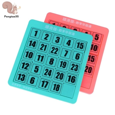 Đồ chơi Montessori Số xếp ghép hình Trượt số Huarong Road Board COD – Giá chỉ 67.100₫