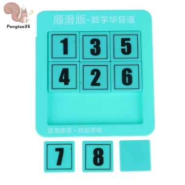 Đồ chơi Montessori Số xếp ghép hình Trượt số Huarong Road Board COD – Giá chỉ 67.100₫