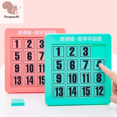 Đồ chơi Montessori Số xếp ghép hình Trượt số Huarong Road Board COD – Giá chỉ 67.100₫