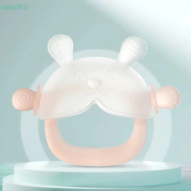 Đồ chơi thanh mài silicon cho bé 0-3 tuổi – Chống dính, hình nấm, miếng dán PRTA, giá 83.050 VND