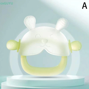 Đồ chơi thanh mài silicon cho bé 0-3 tuổi – Chống dính, hình nấm, miếng dán PRTA, giá 83.050 VND