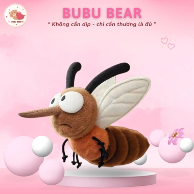 Đồ chơi thú nhồi bông con muỗi 48cm - Quà tặng siêu đáng yêu cho bé, giá ưu đãi 65.000₫