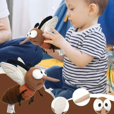 Đồ chơi thú nhồi bông con muỗi 48cm - Quà tặng siêu đáng yêu cho bé, giá ưu đãi 65.000₫