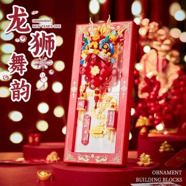 Đồ chơi xếp hình Lucky Model - Bộ lắp ghép cho bé trai và bé gái, quà tặng sáng tạo, giảm giá 18% còn 243.226₫
