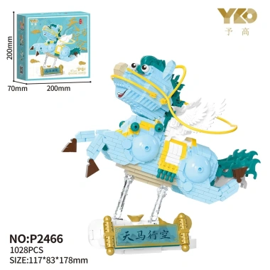 Đồ chơi xếp hình ngựa phi nước đại mini - Bộ lắp ghép giáo dục, giá chỉ 388.318 VND