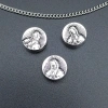 Đồ dùng DIY làm vòng cổ, bông tai cườm bạc – Christian Virgin Mary, 20 phụ kiện thủ công 2