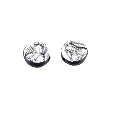 Đồ dùng DIY làm vòng cổ, bông tai cườm bạc – Christian Virgin Mary, 20 phụ kiện thủ công