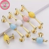 Đồ nội thất gốm: tủ quần áo tay cầm vàng, núm cửa, bàn trang điểm, ngăn kéo – 68.090₫