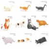 Đồ trang trí mèo YUUKII mô phỏng Ragdoll Xiêm PVC – Tượng mèo Ba Tư, 47.740 VND 3