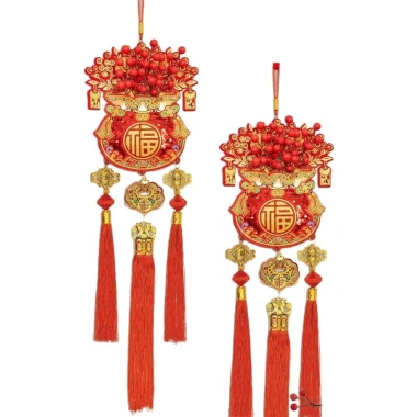 Đồ Trang Trí Ngựa Năm Mới 2.026 - Túi Tiền May Mắn, Cổng Mặt, Dây Chuyền Lễ Hội Xuân, 150.114 VND 5