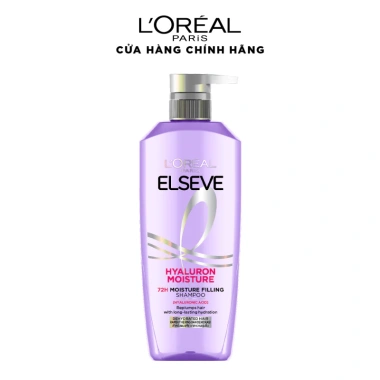 Độc Quyền SHP Bộ Đôi Dầu Gội Nhẹ Bồng Tóc 72H HA Moist & Pure – Da Đầu Khô/Dầu L'Oreal Paris 620ml x2 338.000đ 4