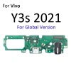 Dock sạc USB cho Vivo Y9s Y7s Y5s Y3 Y3s Y1s 2.021 Cáp mềm, sạc nhanh, giá sốc