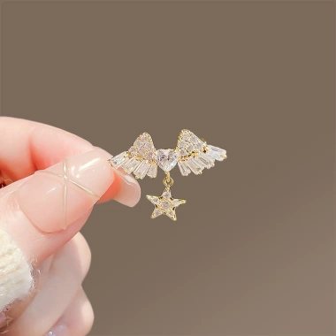 Đôi Cánh Tình Yêu Thổ Cẩm Cao Cấp - Chống chói, Khóa Pin, Cố Định, Quần Áo Nhỏ Xòe 2.026 - Giá chỉ 93.455₫