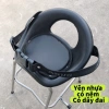 Đôn nhựa nệm, ghế đôn ga inox & nệm mềm, dây an toàn cho bé - Giá ưu đãi 155.760₫