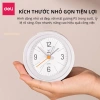Đồng hồ báo thức để bàn Deli LE300 - Đèn kim trôi, chuông reo, nhựa sang trọng, giá chỉ 175.000₫ 5