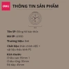 Đồng hồ báo thức để bàn Deli LE300 - Đèn kim trôi, chuông reo, nhựa sang trọng, giá chỉ 175.000₫ 9