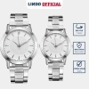 Đồng hồ cặp đôi nam nữ D-ZINER DHD01 dây thép sang trọng, giá rẻ 145.000 VNĐ - LINDO