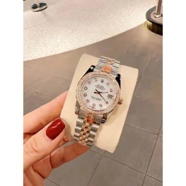 Đồng hồ cặp Rolex Date Just đá CZ dây thép 31/36mm Bảo hành 24 tháng 2.587.500₫