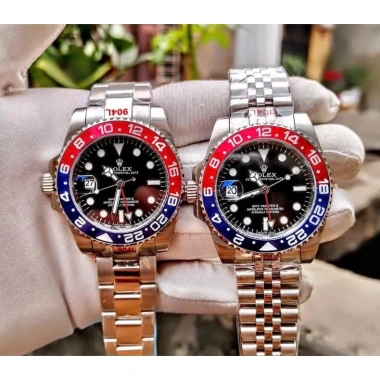 Đồng Hồ Cơ Nam 40mm Rolex GMT Master II Núm Ngược Fullbox - Bảo Hành 24 Tháng 2.56 Triệu 3 Đồng Hồ Cơ Nam 40mm Rolex GMT Master II Núm Ngược Fullbox - Bảo Hành 24 Tháng 2.56 Triệu 3
