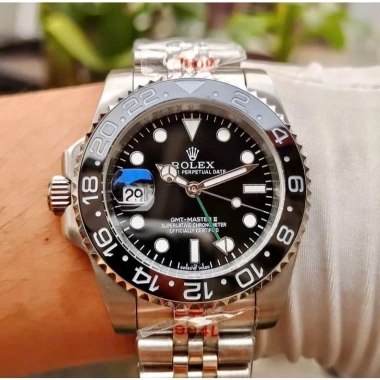 Đồng Hồ Cơ Nam 40mm Rolex GMT Master II Núm Ngược Fullbox - Bảo Hành 24 Tháng 2.56 Triệu