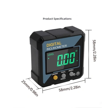 Đồng hồ đo độ dốc MAOYE66SY LCD chống nước - Đo góc điện tử, độ nghiêng, chính xác cao, 281.600₫