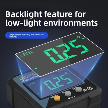 Đồng hồ đo độ dốc MAOYE66SY LCD chống nước - Đo góc điện tử, độ nghiêng, chính xác cao, 281.600₫