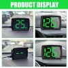 Đồng hồ đo tốc độ GPS cho ô tô MONQIQI HUD hiển thị trên kính chắn gió, giá ưu đãi 127.596₫ 6