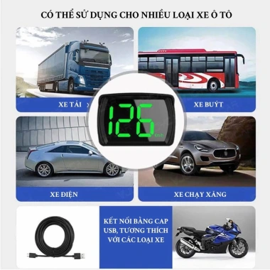 Đồng hồ đo tốc độ GPS cho ô tô MONQIQI HUD hiển thị trên kính chắn gió, giá ưu đãi 127.596₫ 8 Đồng hồ đo tốc độ GPS cho ô tô MONQIQI HUD hiển thị trên kính chắn gió, giá ưu đãi 127.596₫ 8