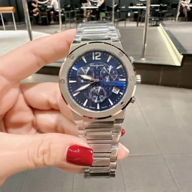 Đồng hồ nam Ferragamo F-80 42mm Swiss Quartz, dây thép không gỉ, tặng hộp đẹp - 3.2tr 9 Đồng hồ nam Ferragamo F-80 42mm Swiss Quartz, dây thép không gỉ, tặng hộp đẹp - 3.2tr 9