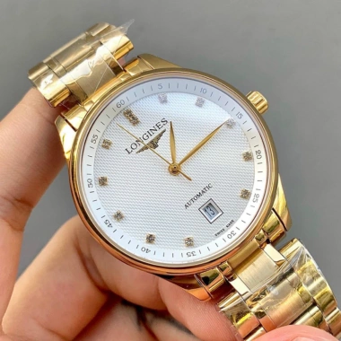 Đồng Hồ Nam Longines Mặt Caro 39mm Máy Cơ Automatic Nhật Bảo Hành 2 Năm, Tặng Hộp Đẹp, Giá Ưu Đãi 2.55 Triệu