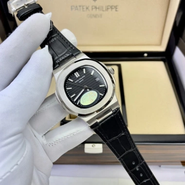 Đồng hồ nam Patek Philipp PA51A đen 40mm máy cơ tự động Nhật - Tặng hộp đẹp, giá 2.4 triệu 5