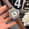 Đồng hồ nam Patek Philipp PA525 40mm viền trơn, dây da, máy cơ Automatic Nhật - Giá 2,850,000, tặng hộp đẹp 5