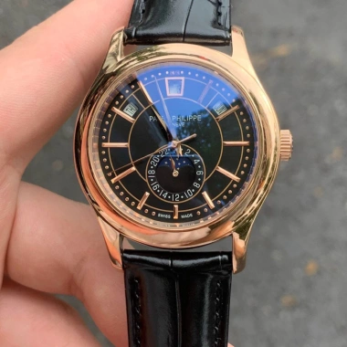Đồng Hồ Nam PTP Complication Cơ Automatic Nhật Mặt Sapphire 40mm 3 Màu, Chống Nước 5ATM và Hộp Đẹp