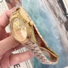 Đồng hồ nam Rolex Automatic 2 lịch viền băm mặt vàng 40mm - Giá chỉ 2,55 triệu 8