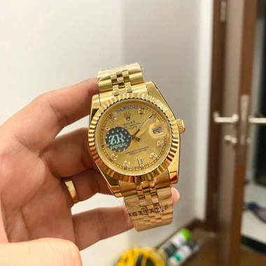 Đồng Hồ Nam RoLex Sapphire RA22 36mm/40mm Vàng Automatic Nhật - Tặng Hộp Đẹp - Giá chỉ 2.55 triệu